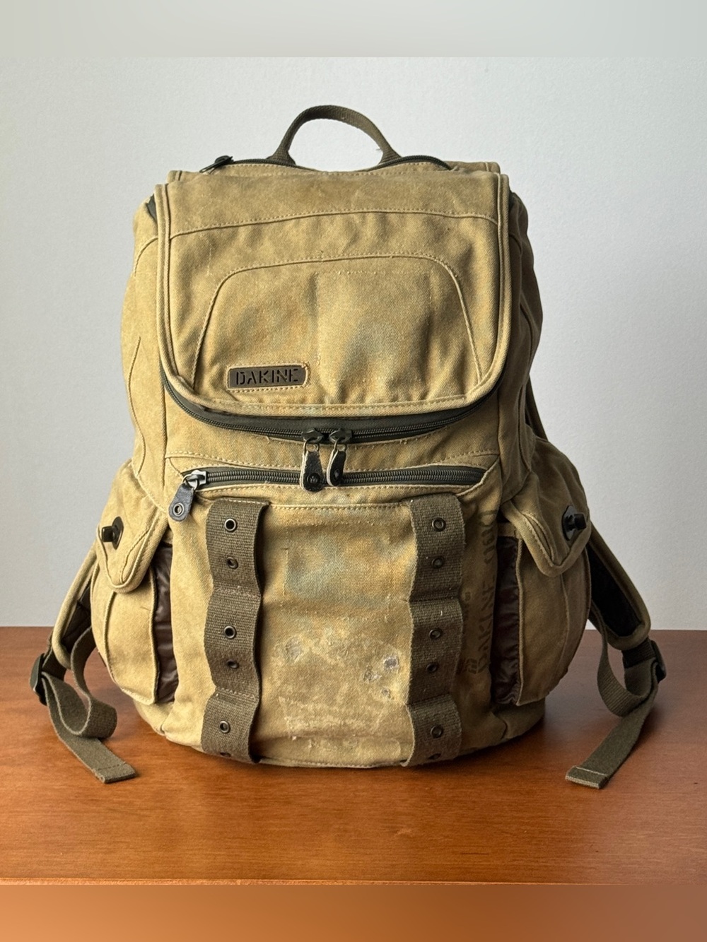 Dakine canvas backpack